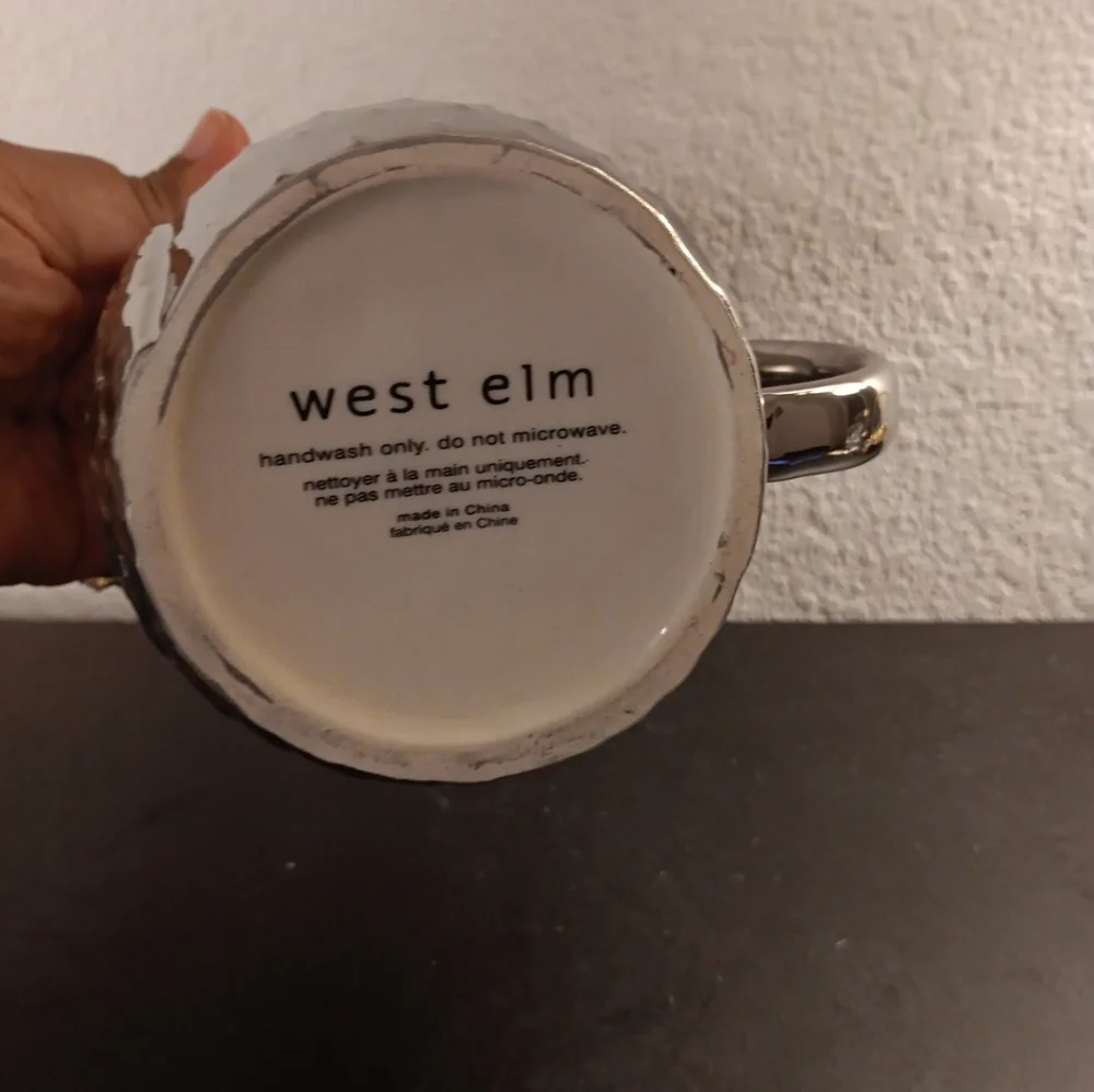 GORGEOUS NEW West Elm Oversized Owl Coffee Mug.